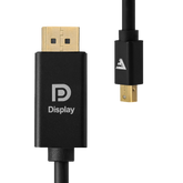 Cable Game Factor Mini Display Port A Display Port 4K 2 Mts Ch. Oro 24K (Mdtd400)